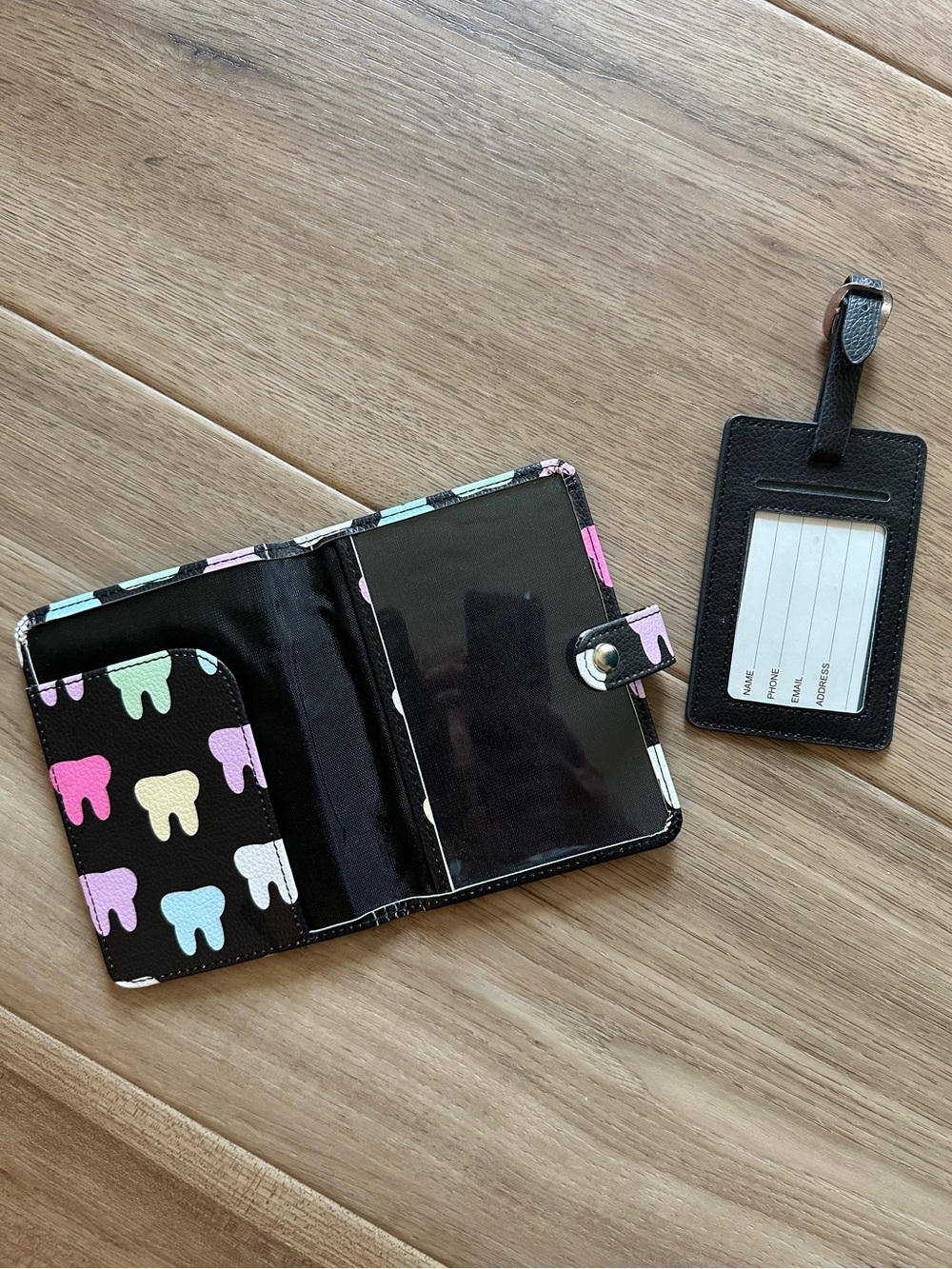 Dental Hygiene Nation Passport Holder & Luggage Tag Set - Picture 2 of 3